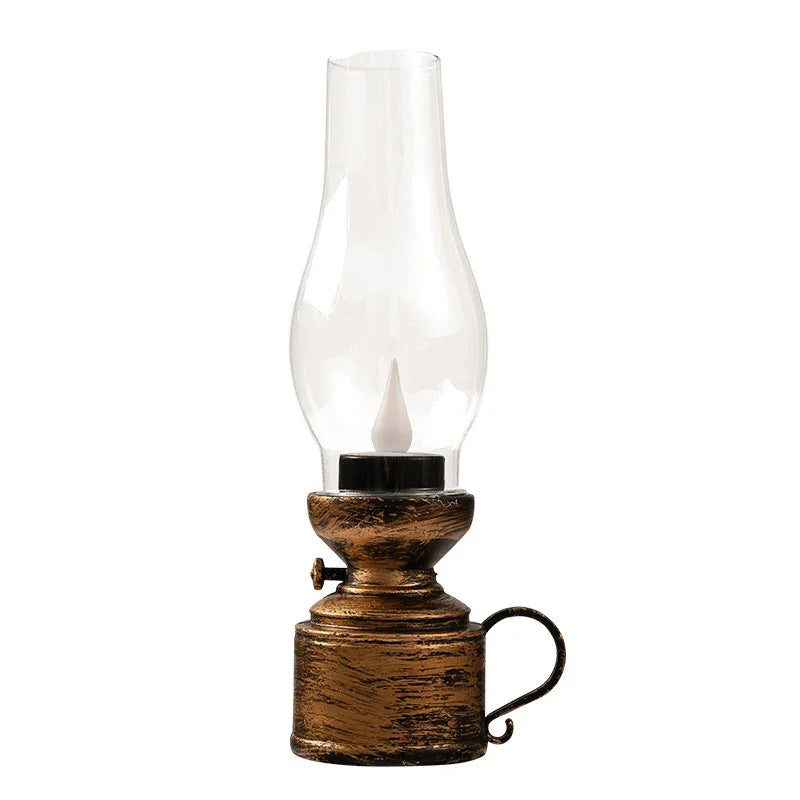 FlameEra - Electronic Retro Oil Lamp for Home Decoration