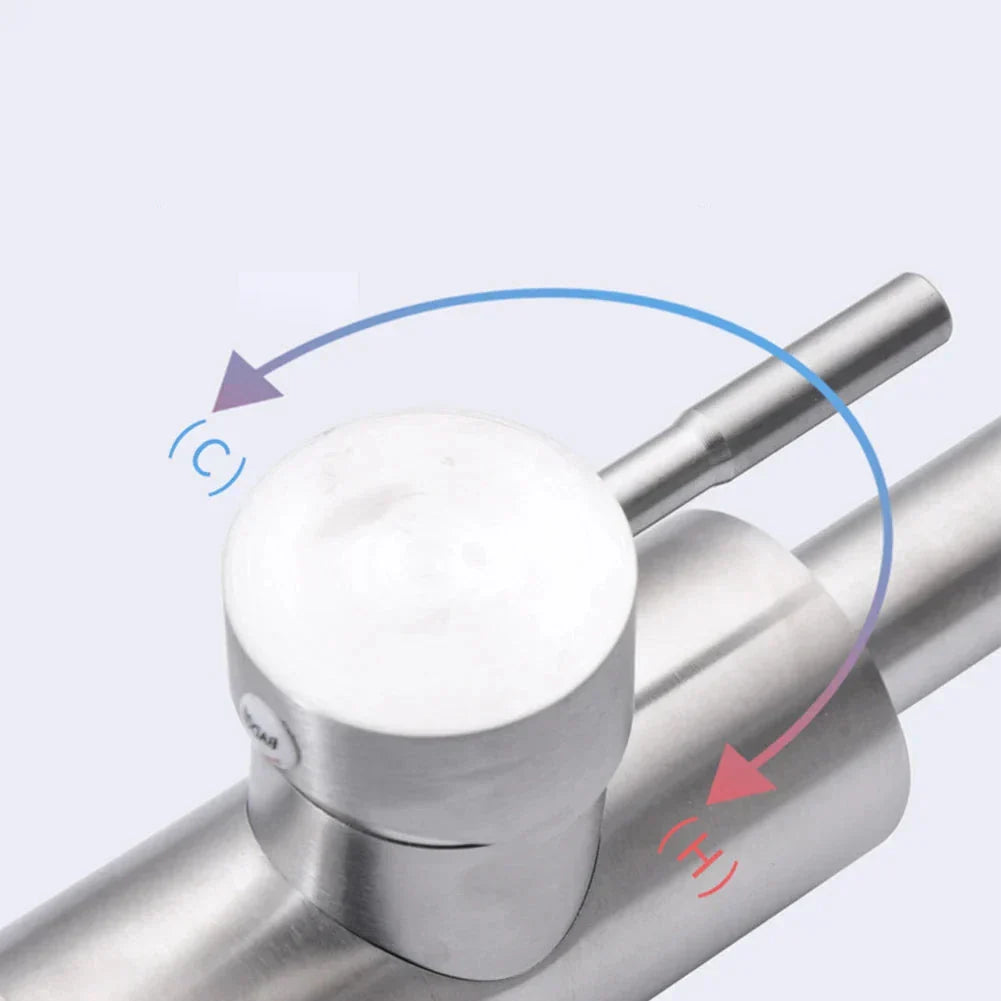 MixStream - Modern Stainless Steel Faucets