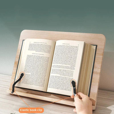 NaturalEase - Wooden Tablet Holder