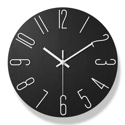 ScandiTick - Elegant Wooden Timepiece