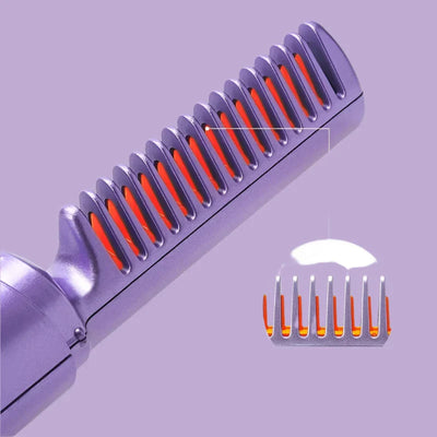 QuickStyle - Ionic Hot Comb & Straightening Brush