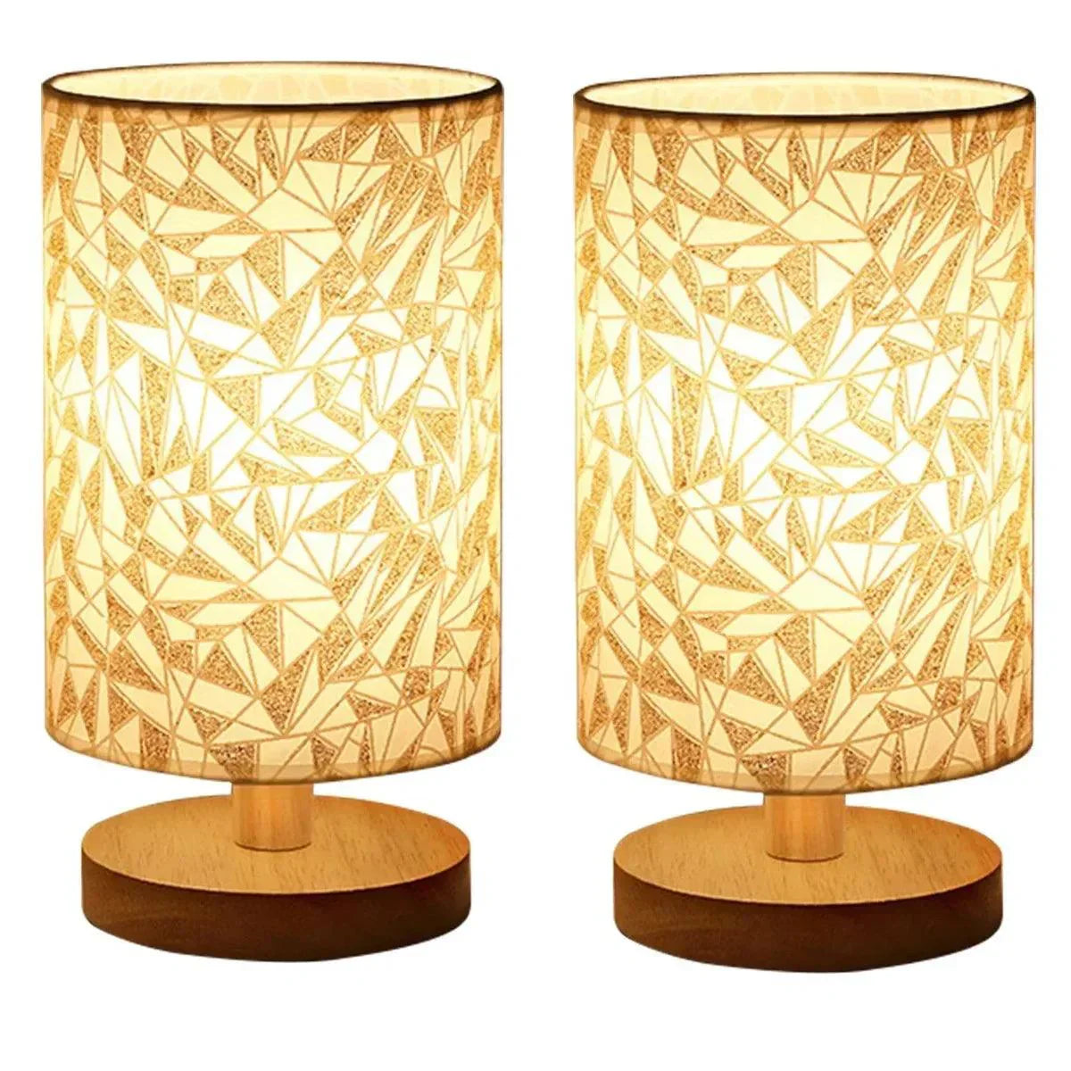 LumaVita - Elegant Solid Wood Design Lamp