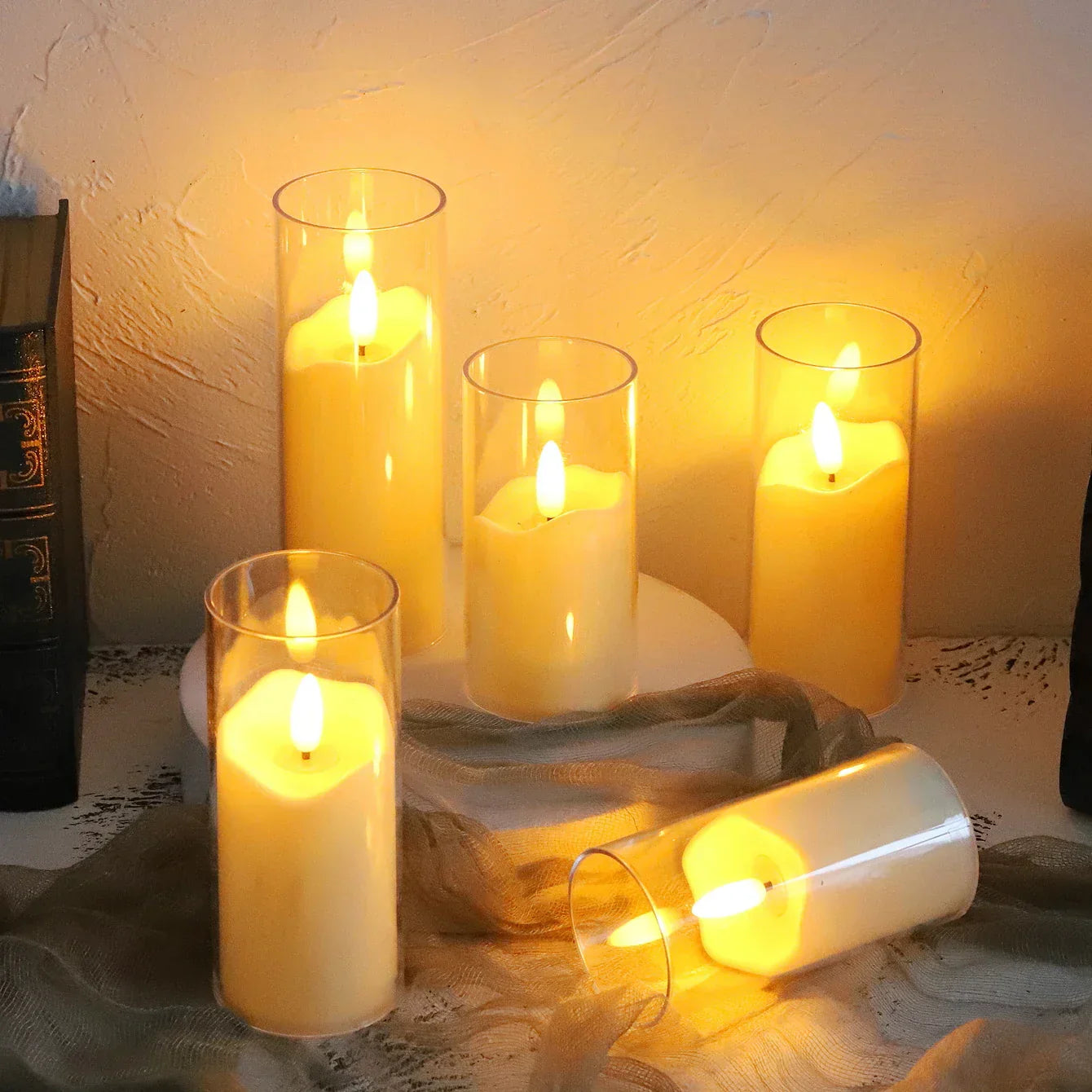 EternaFlame - Acrylic Flameless Electric Candles
