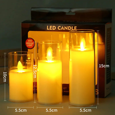 EternaFlame - Acrylic Flameless Electric Candles