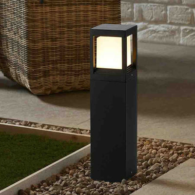 Nimbus Cube - 60cm Solar Garden Light with Warm White LED for Outdoor Use