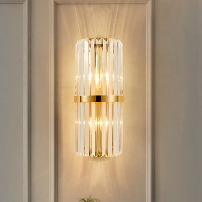 GoldenGleam – Elegant Gold Wall Light with Warm Glow