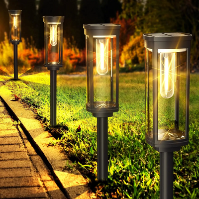 Eco-Friendly Outdoor Solar Lanterns - Stylish LED Hanging Solar Lights for Garden
