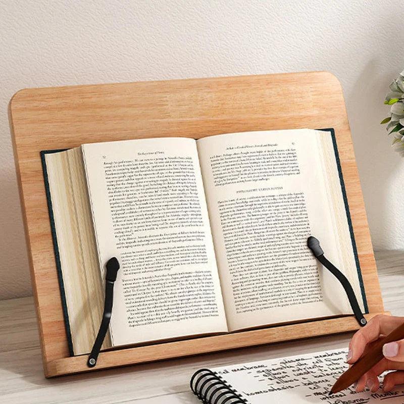 NaturalEase - Wooden Tablet Holder