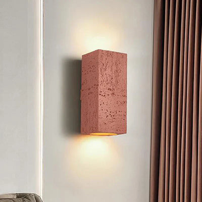 RusticCement - Wabi-Sabi Wall Lamp