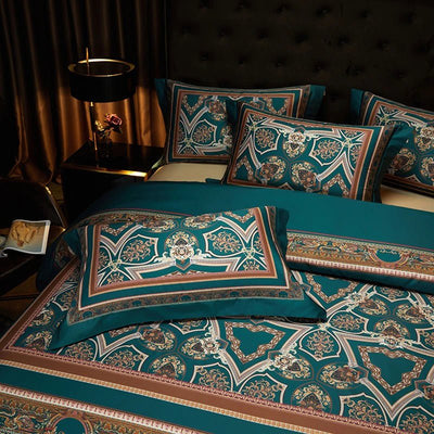 OpulentCharm - Egyptian Cotton Duvet Set