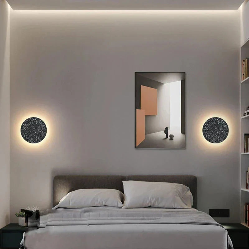 ConcreteAura - Modern Concrete Wall Light