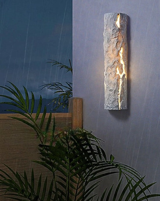 Modern Outdoor Wall Lamp - IP65 Waterproof Resin Exterior Wall Light