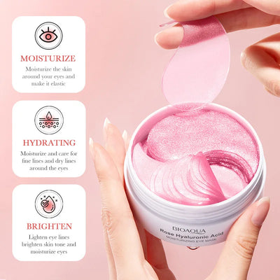HydraGlow – Rose Eye Mask for Firming & Moisturizing