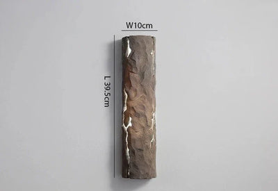 Modern Outdoor Wall Lamp - IP65 Waterproof Resin Exterior Wall Light