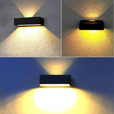EcoShine – Modern Solar Up-Down Outdoor Lamp