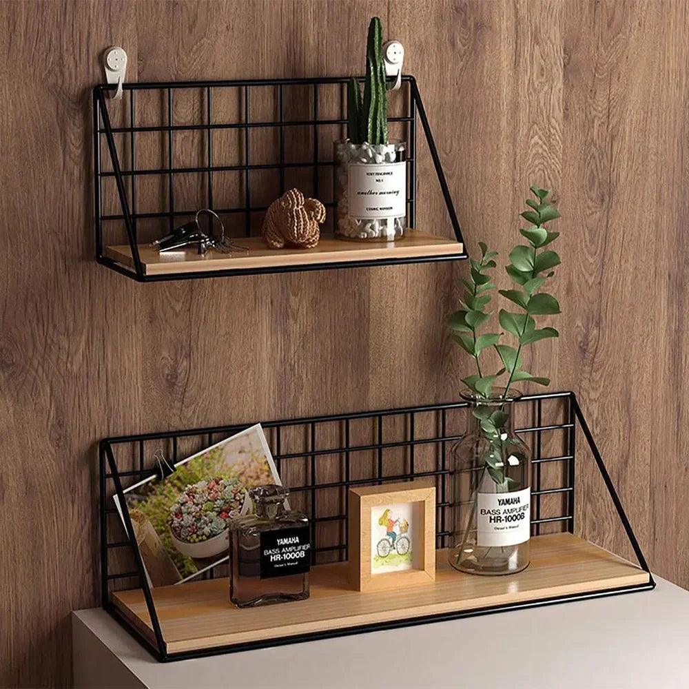 JuteNest - Trendy Hemp Wall Shelf