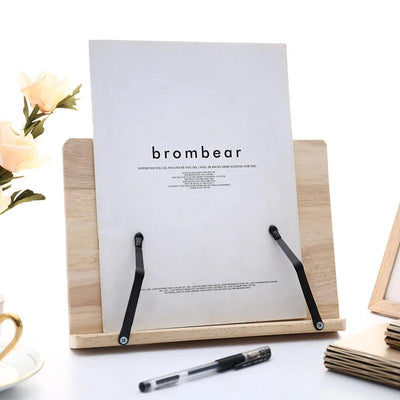 NaturalEase - Wooden Tablet Holder