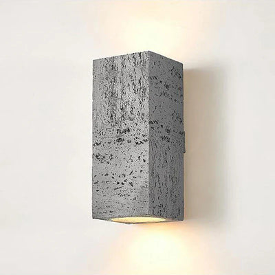 RusticCement - Wabi-Sabi Wall Lamp
