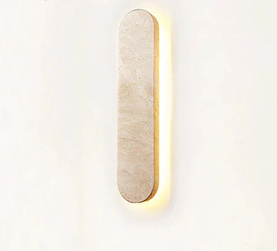 MarbleAura – Modern Wabi-Sabi Marble Wall Lamp