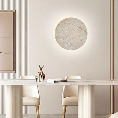 CircleLuxe - Travertine Wall Sconce