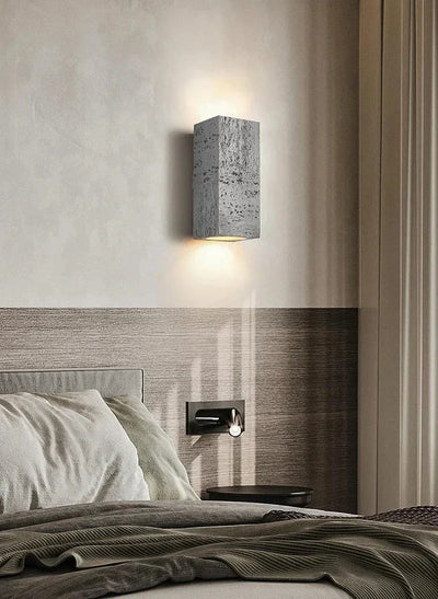 RusticCement - Wabi-Sabi Wall Lamp
