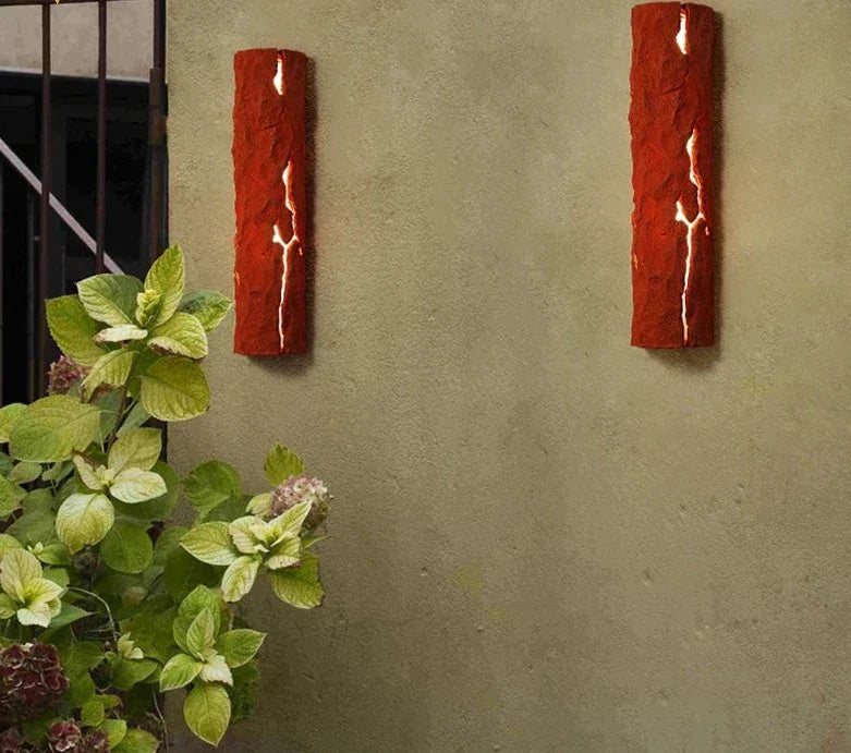 Modern Outdoor Wall Lamp - IP65 Waterproof Resin Exterior Wall Light