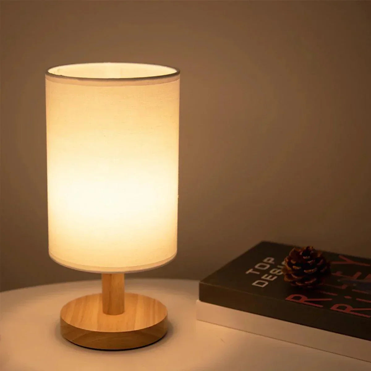 LumaVita - Elegant Solid Wood Design Lamp