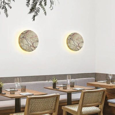 AuraStone - Refined Wall Sconce