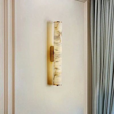 AuraLuxe – Minimalist Marble Ambient Lamp