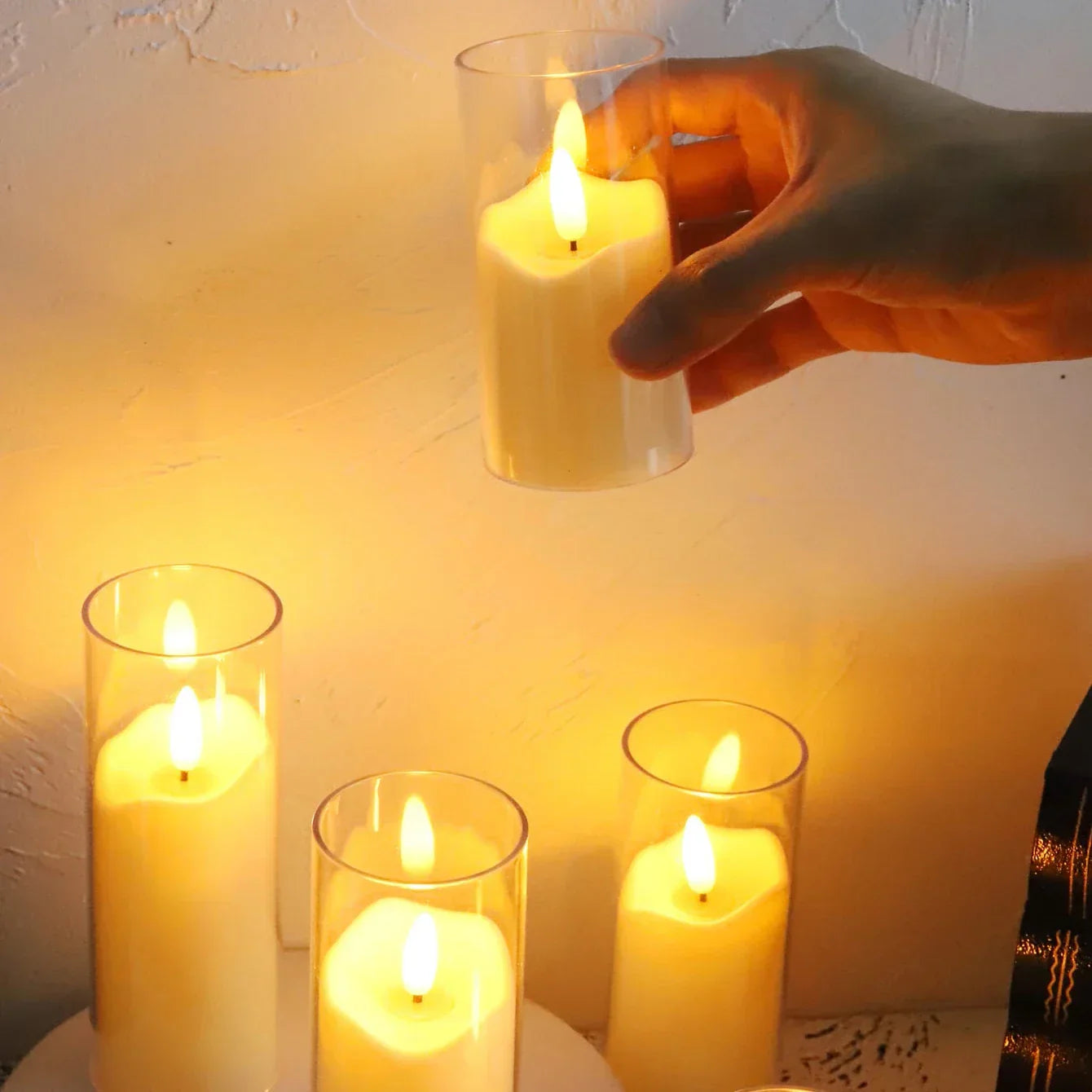 EternaFlame - Acrylic Flameless Electric Candles