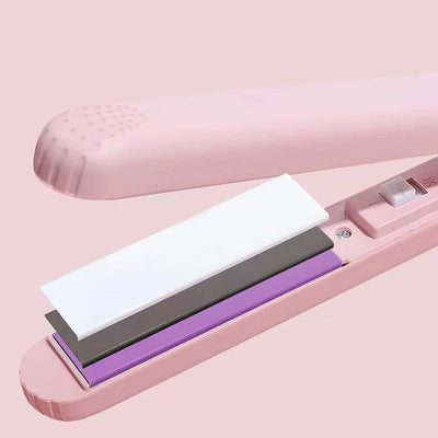 LuxePink - Floating Plate Straightener & Curler