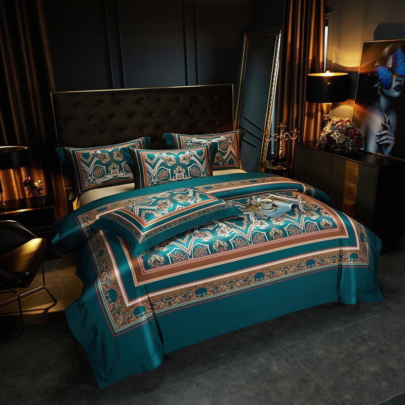 OpulentCharm - Egyptian Cotton Duvet Set