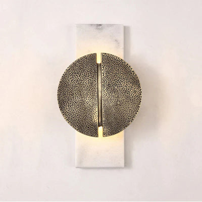 RockLuxe – Elegant Marble Wall Lamp with Timeless Charm