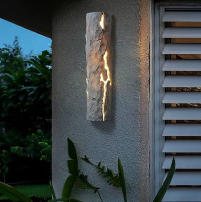 Modern Outdoor Wall Lamp - IP65 Waterproof Resin Exterior Wall Light