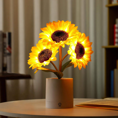 BloomBright - Sunflower Inspired Table Lamp