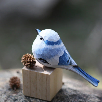 NordicFeathers - Elegant Wooden Bird Figurines