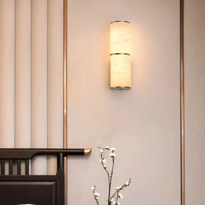 LuxMarble - Refined Stone Wall Light