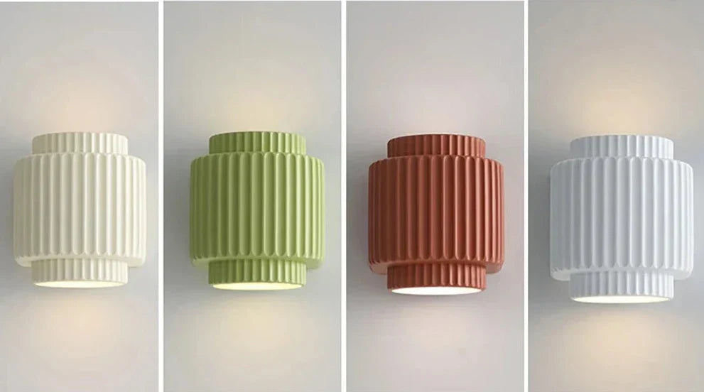 PureBeam – Scandinavian Wall Lamp with Striped Design