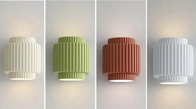 PureBeam – Scandinavian Wall Lamp with Striped Design