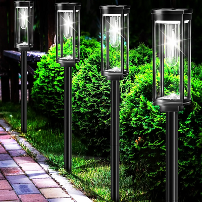 Eco-Friendly Outdoor Solar Lanterns - Stylish LED Hanging Solar Lights for Garden