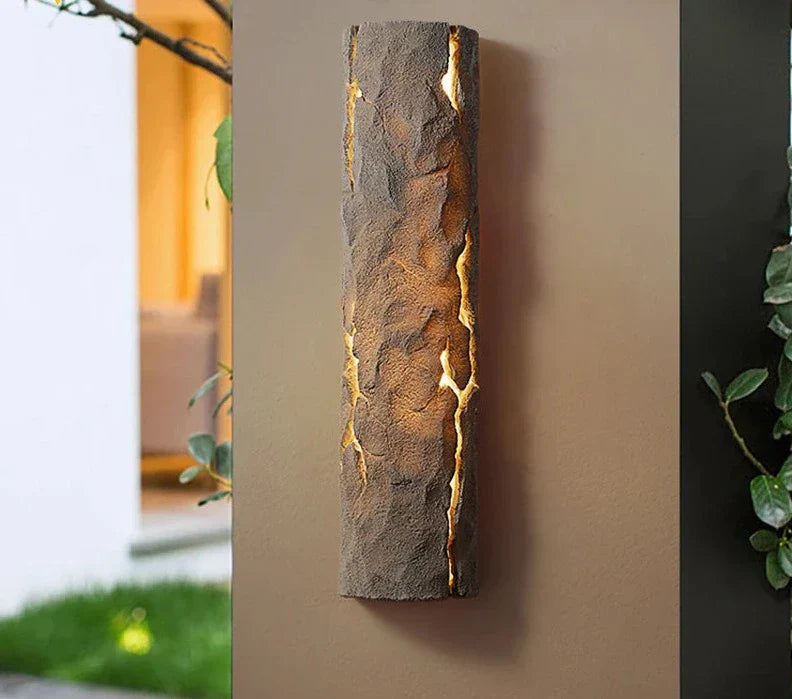 Modern Outdoor Wall Lamp - IP65 Waterproof Resin Exterior Wall Light