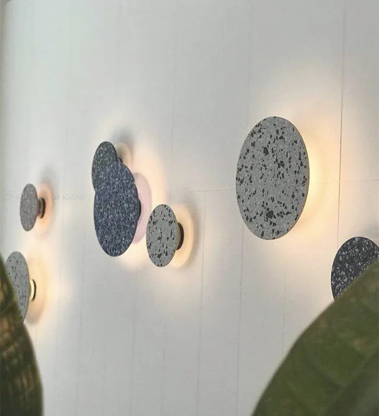 ConcreteAura - Modern Concrete Wall Light