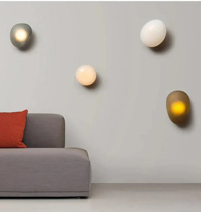 GlamGlow – Coloured Glass Wall Lamp with Artistic Flair
