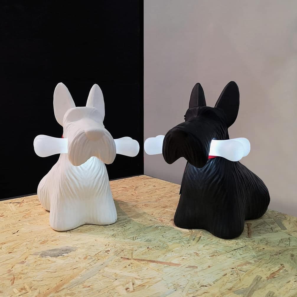PuppyShine – Playful Scottie Dog LED Table Lamp