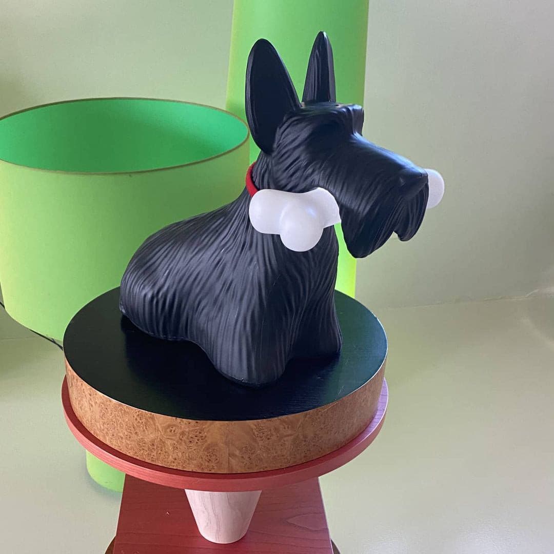 PuppyShine – Playful Scottie Dog LED Table Lamp
