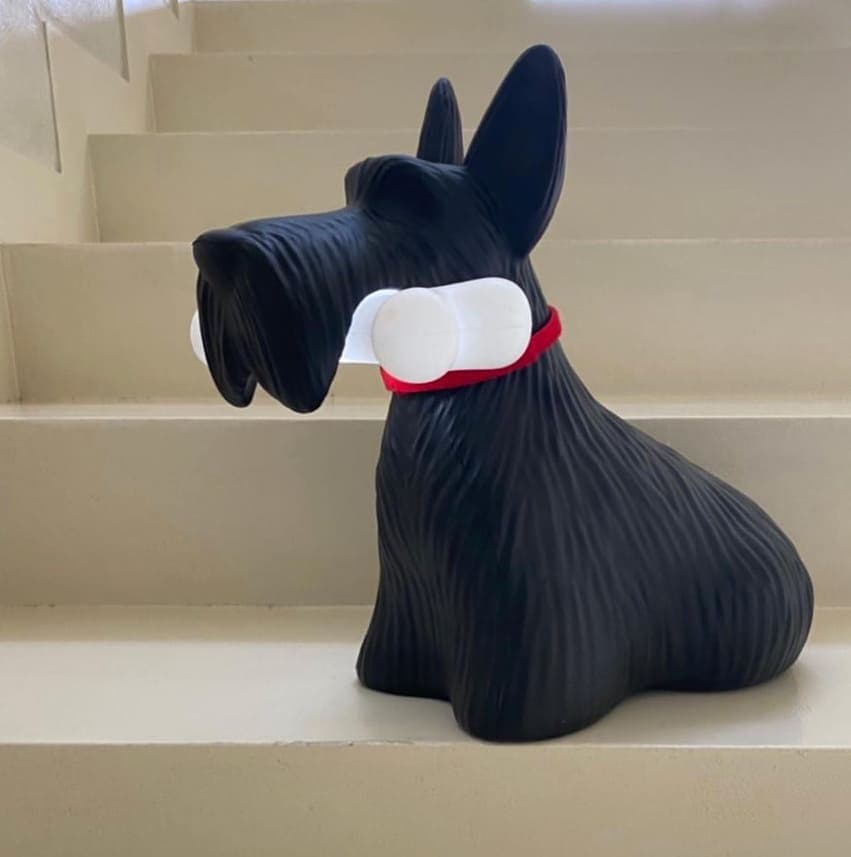 PuppyShine – Playful Scottie Dog LED Table Lamp