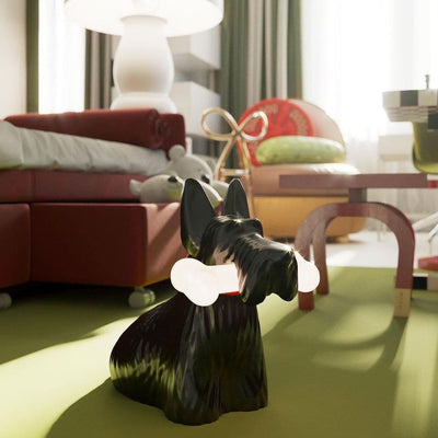 PuppyShine – Playful Scottie Dog LED Table Lamp