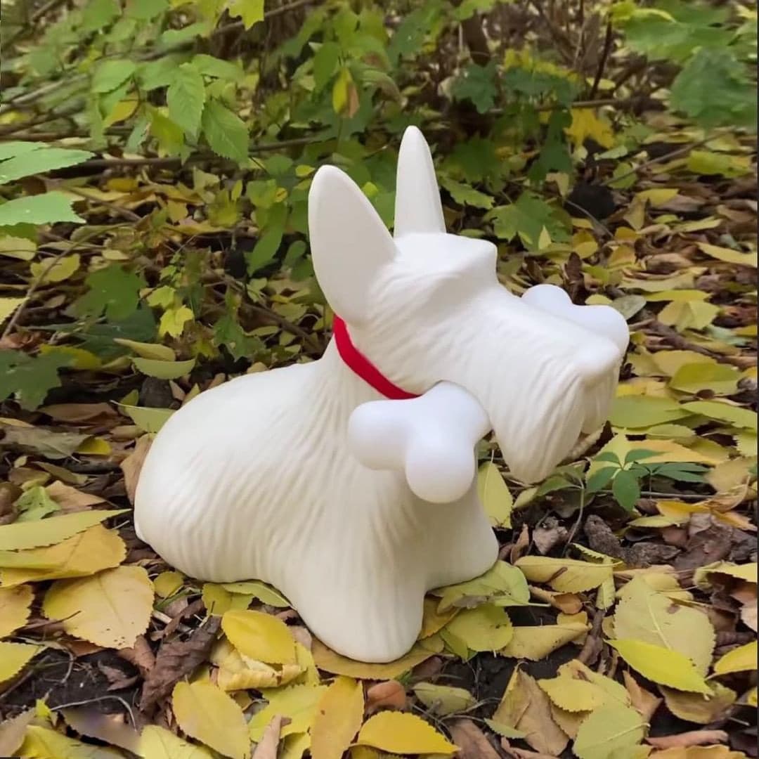 PuppyShine – Playful Scottie Dog LED Table Lamp