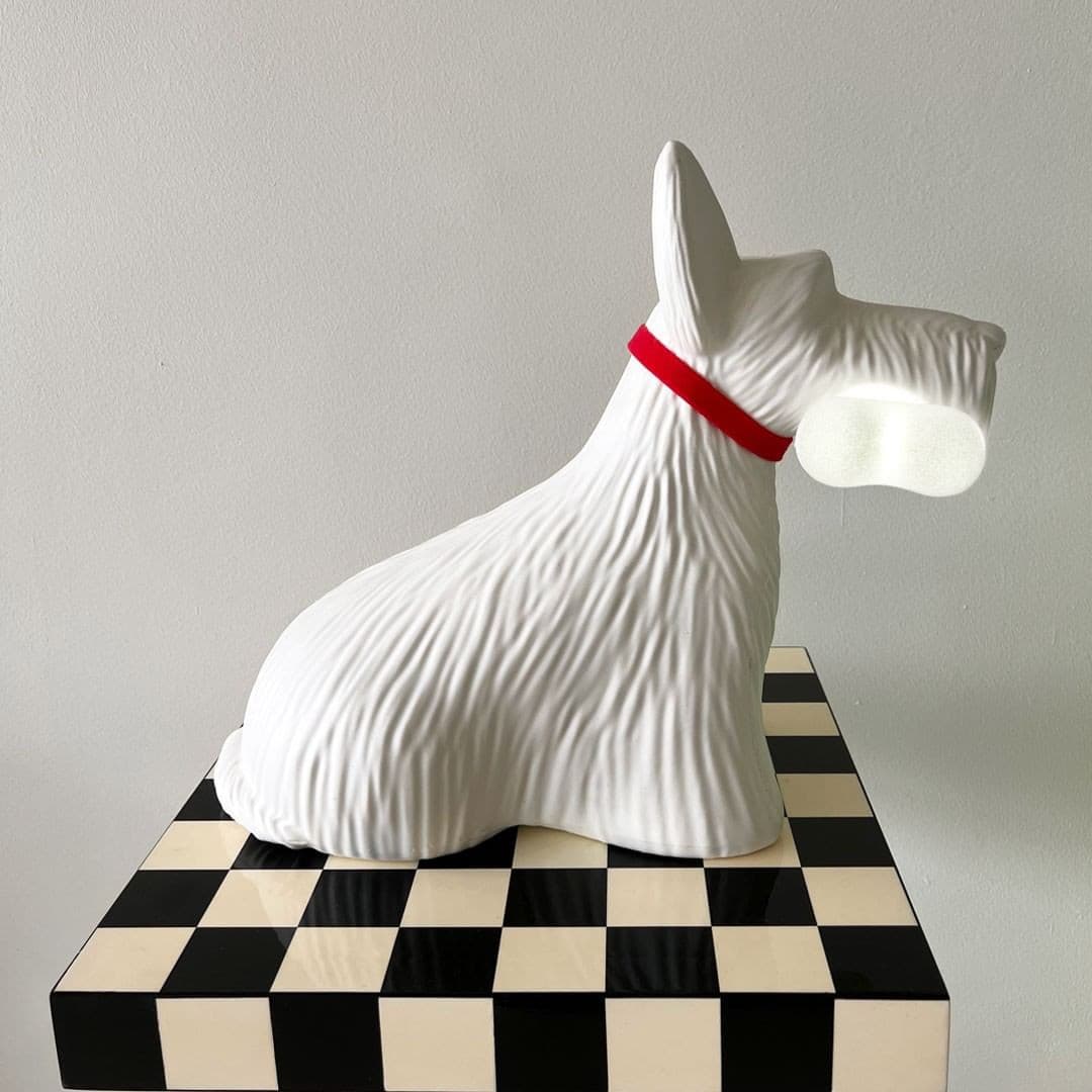 PuppyShine – Playful Scottie Dog LED Table Lamp
