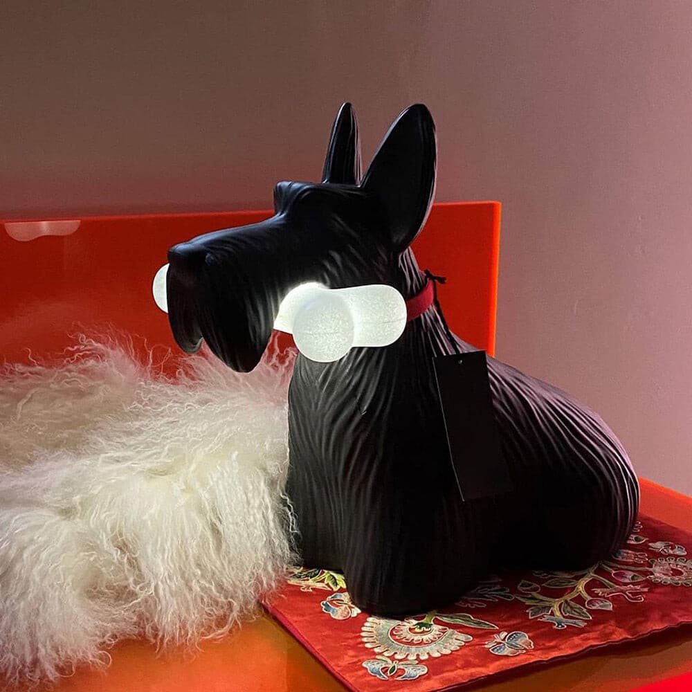 PuppyShine – Playful Scottie Dog LED Table Lamp